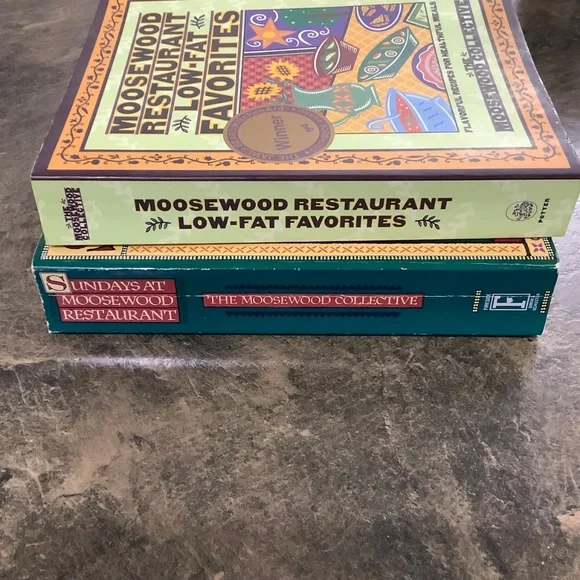 Vintage SET of TWO MOOSEWOOD COOKBOOKS Vegetarian - Picture 4 of 16